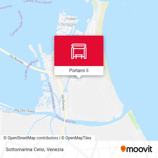 Mappa Sottomarina Celsi