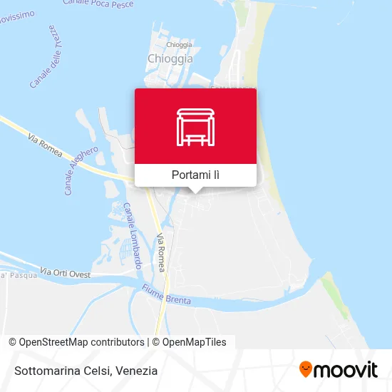 Mappa Sottomarina Celsi