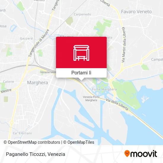 Mappa Paganello Ticozzi