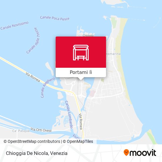 Mappa Chioggia De Nicola
