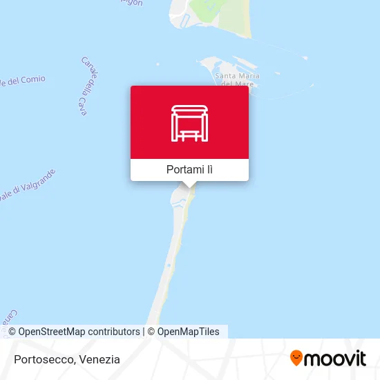 Mappa Portosecco