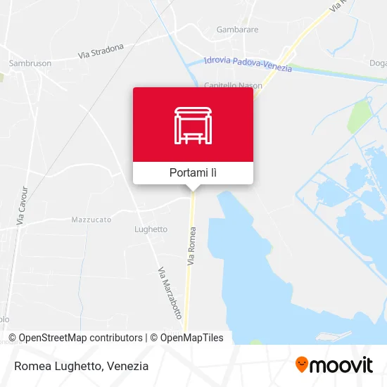 Mappa Romea Lughetto