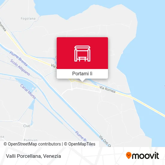 Mappa Valli Porcellana