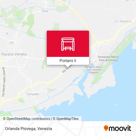 Mappa Orlanda Piovega