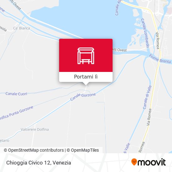 Mappa Chioggia  Civico 12