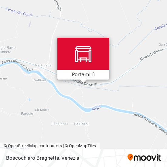 Mappa Boscochiaro Braghetta