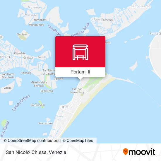 Mappa San Nicolo' Chiesa