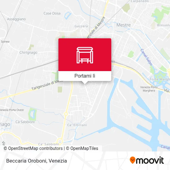 Mappa Beccaria Oroboni