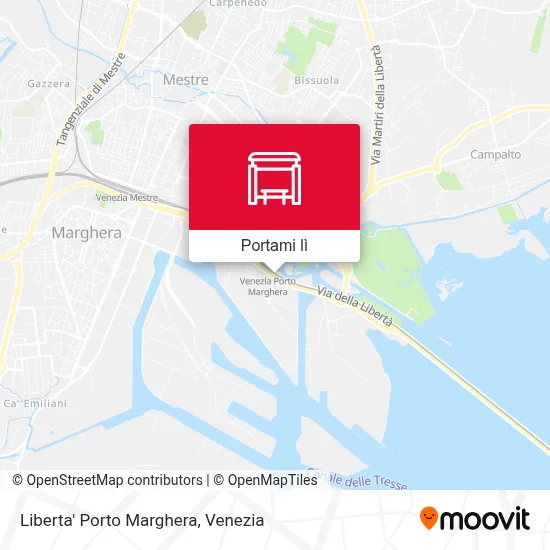 Mappa Liberta' Porto Marghera