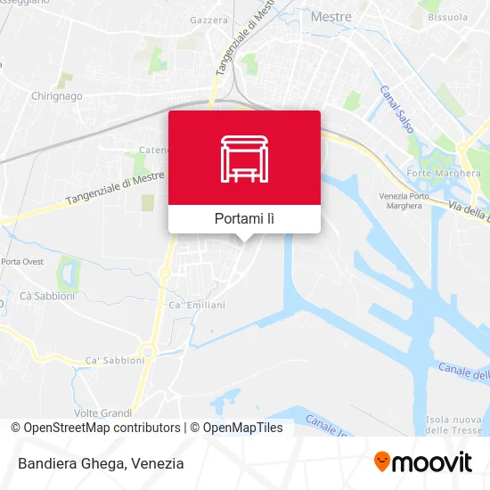 Mappa Bandiera Ghega