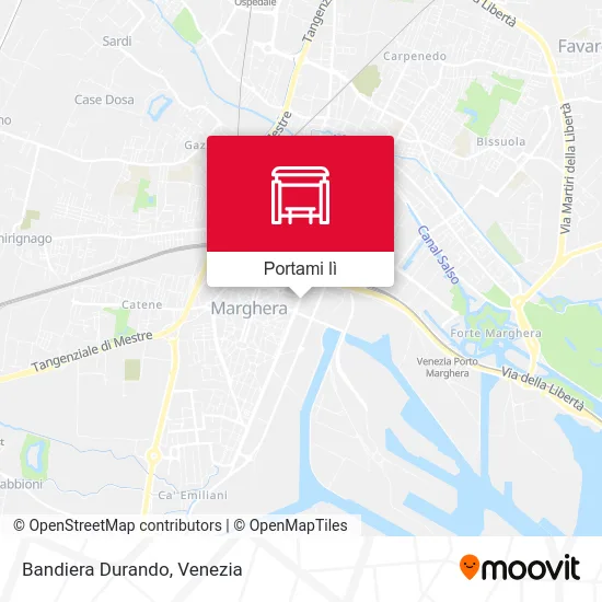 Mappa Bandiera Durando