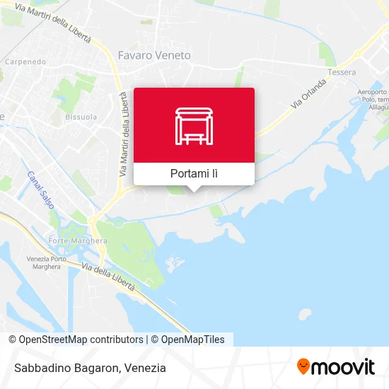Mappa Sabbadino Bagaron