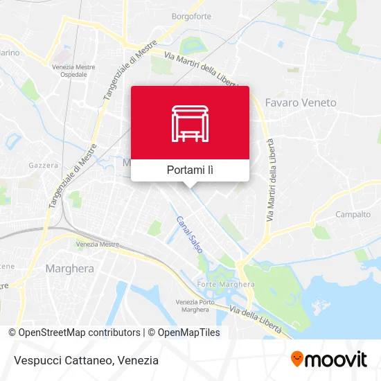 Mappa Vespucci Cattaneo