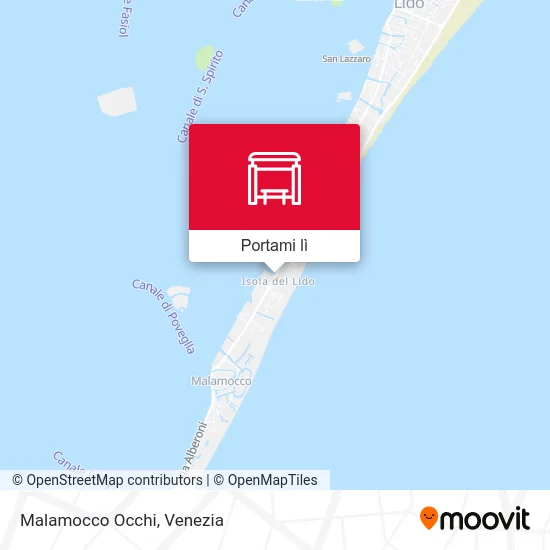 Mappa Malamocco Occhi