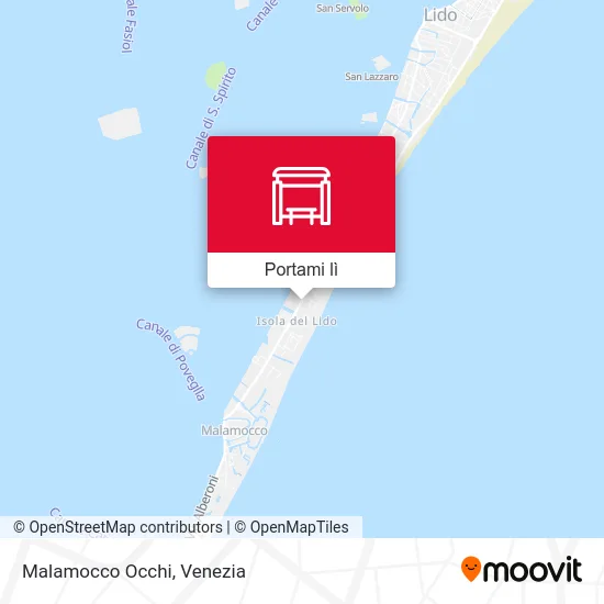 Mappa Malamocco Occhi