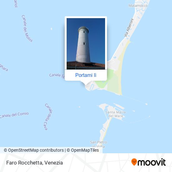 Mappa Faro Rocchetta