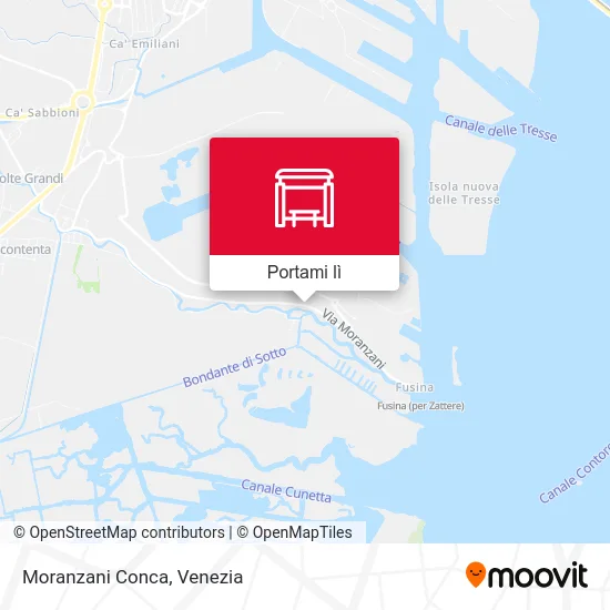 Mappa Moranzani Conca