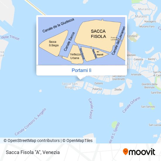 Mappa Sacca Fisola "A"