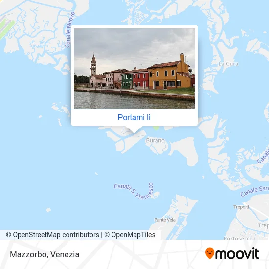 Mappa Mazzorbo