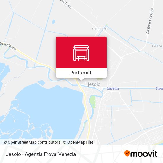 Mappa Jesolo - Agenzia Frova