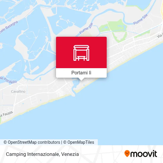Mappa Camping Internazionale