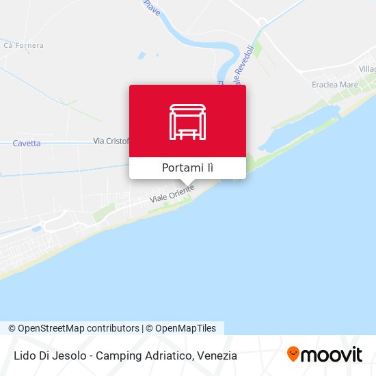 Mappa Lido Di Jesolo - Camping Adriatico