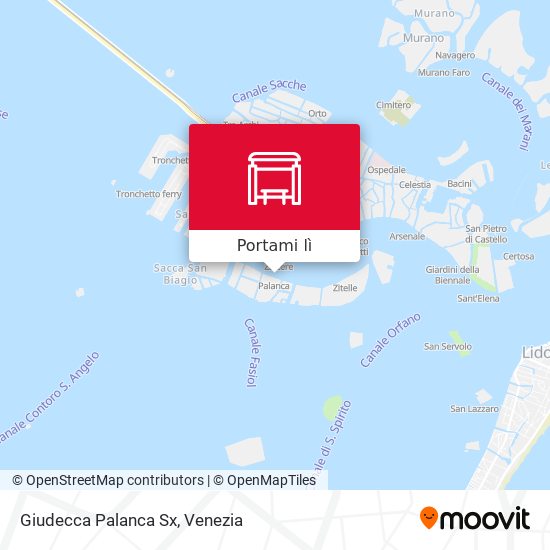 Mappa Giudecca Palanca Sx