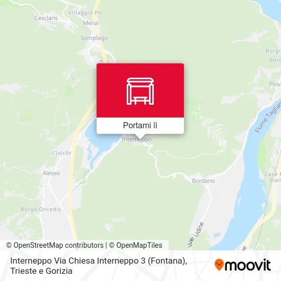 Mappa Interneppo Via Chiesa Interneppo 3 (Fontana)