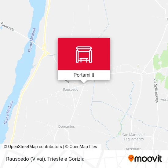 Mappa Rauscedo (Vivai)