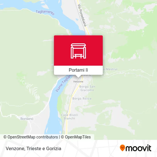 Mappa Venzone