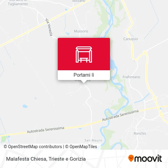 Mappa Malafesta Chiesa