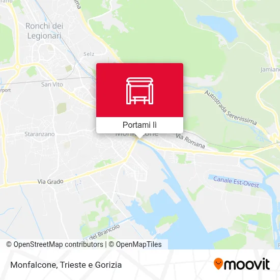 Mappa Monfalcone