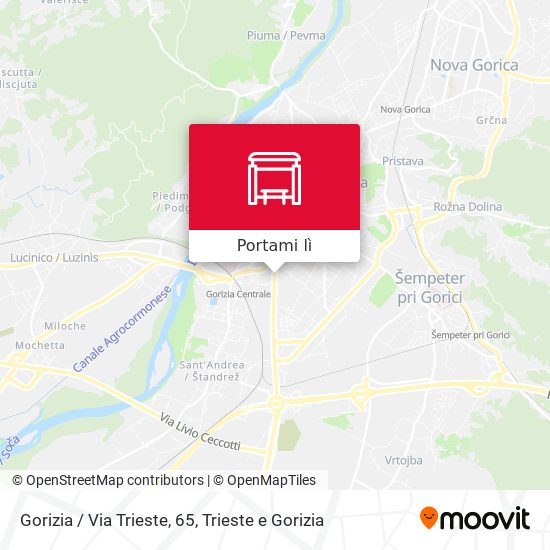 Mappa Gorizia / Via Trieste, 65