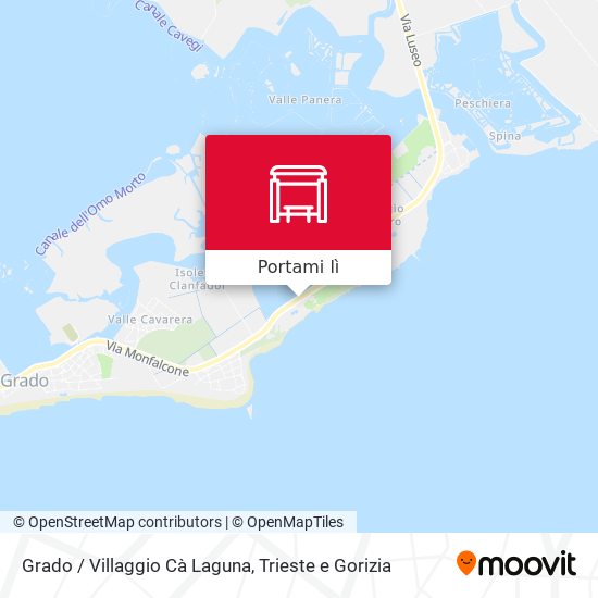 Mappa Grado / Villaggio Cà Laguna