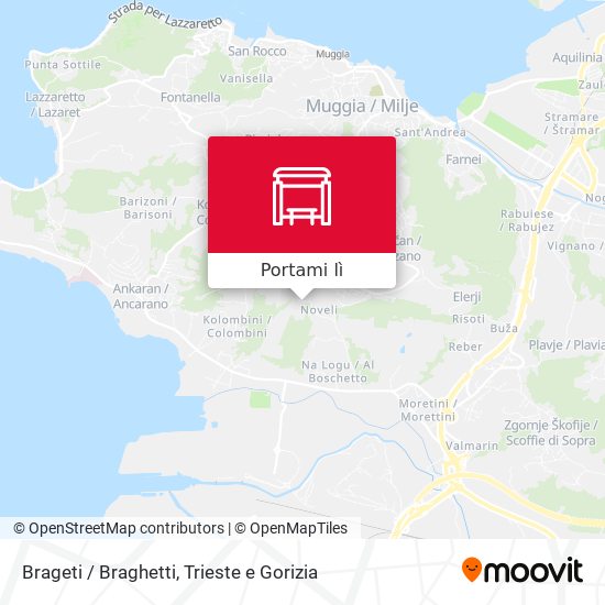 Mappa Brageti / Braghetti