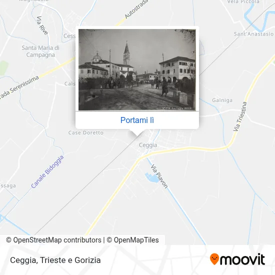 Mappa Ceggia