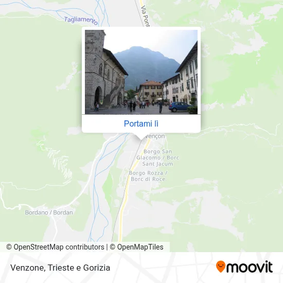Mappa Venzone