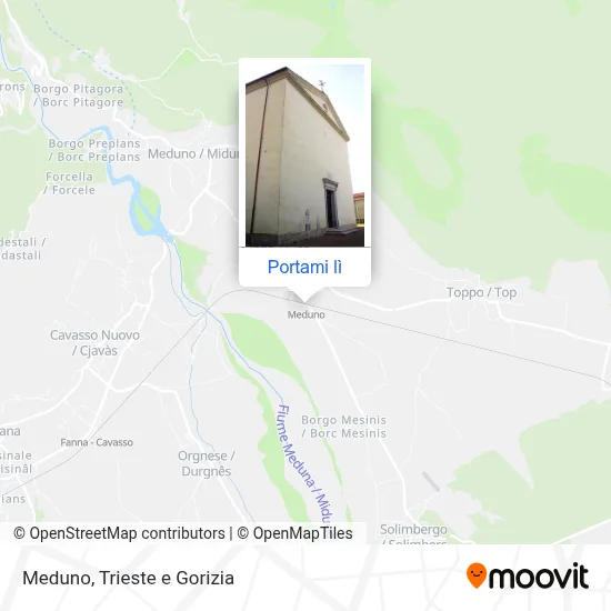 Mappa Meduno