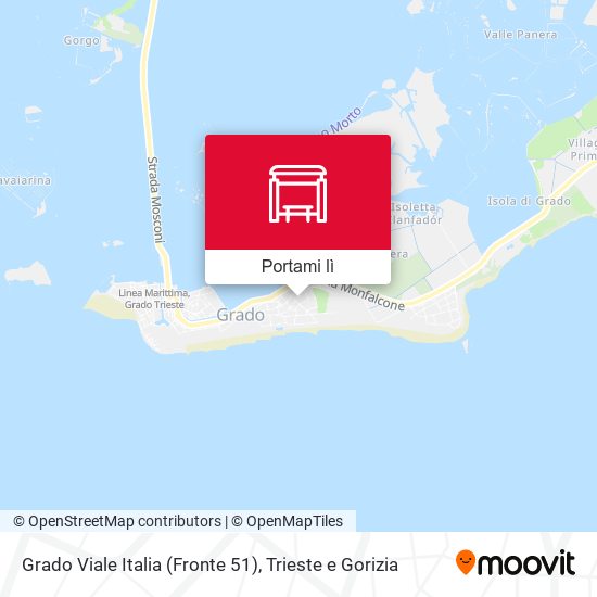 Mappa Grado Viale Italia (Fronte 51)