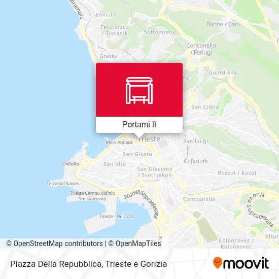 Mappa Piazza Della Repubblica