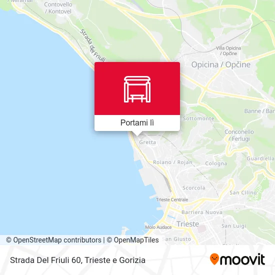 Mappa Strada Del Friuli 60