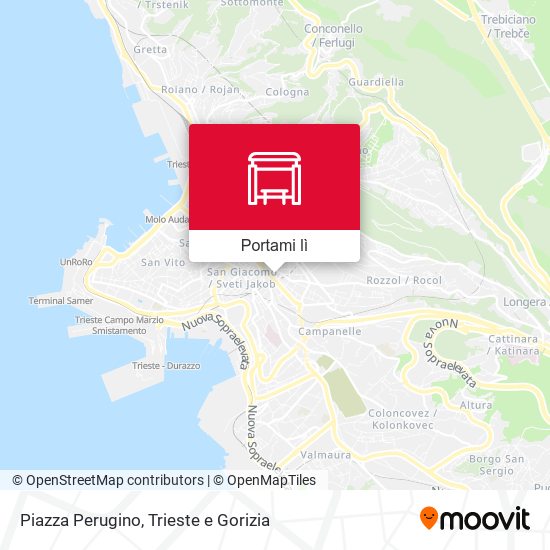 Mappa Piazza Perugino