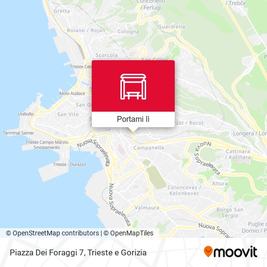 Mappa Piazza Dei Foraggi 7