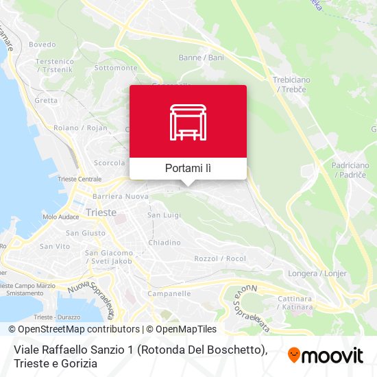 Mappa Viale Raffaello Sanzio 1 (Rotonda Del Boschetto)