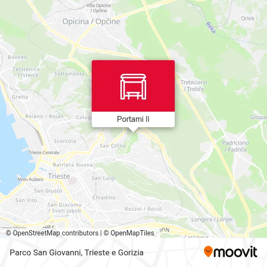 Mappa Parco San Giovanni