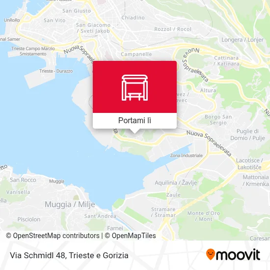 Mappa Via Schmidl 48