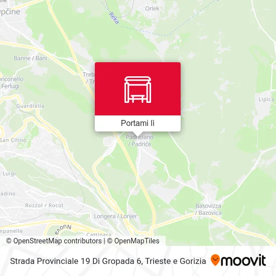 Mappa Strada Provinciale 19 Di Gropada 6