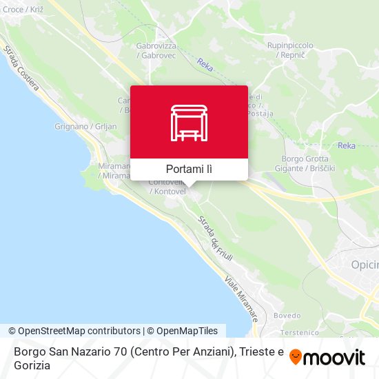 Mappa Borgo San Nazario 70 (Centro Per Anziani)