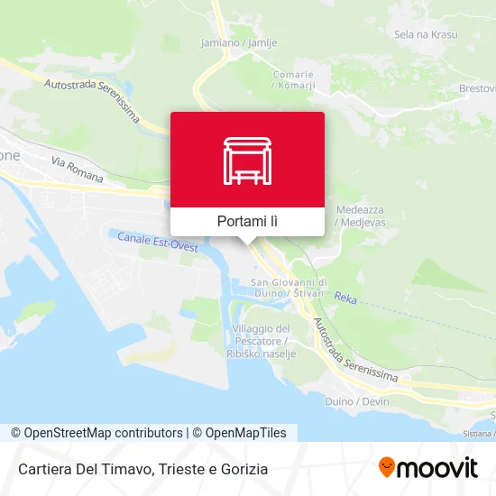 Mappa Cartiera Del Timavo