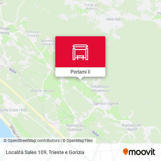 Mappa Località Sales 109